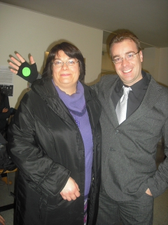 Me, my sister and my glove